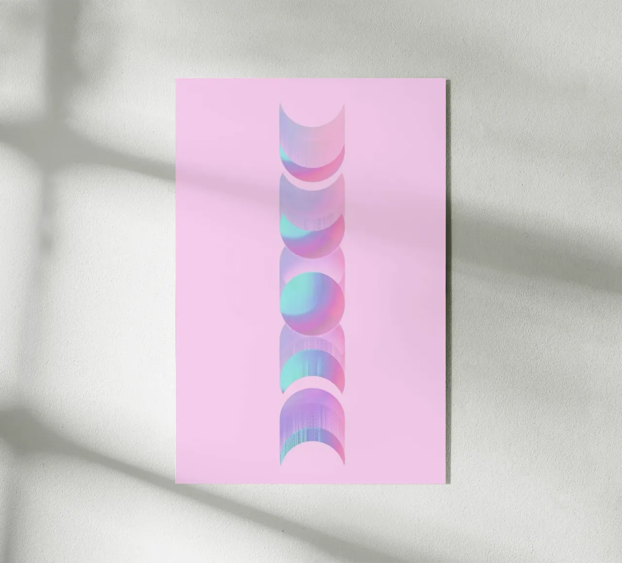 Fluo Moon plexiglass da cafelab