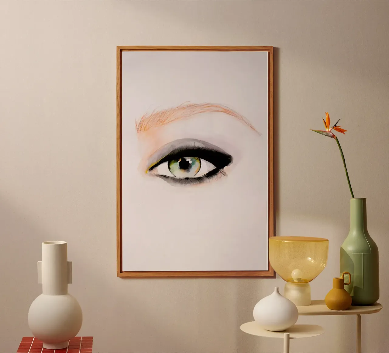 Single Eye+Series8 alluminio dibond da Leigh Viner