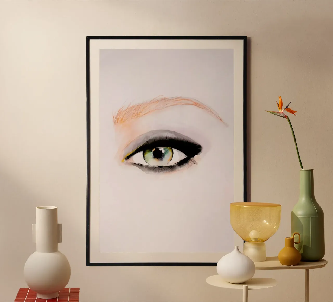 Single Eye+Series8 carta hahnemühle da Leigh Viner