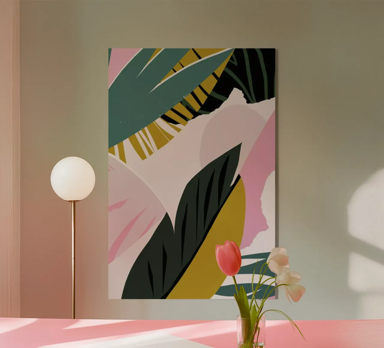 Shady Palms plexiglass da Tom Abbiss Smith