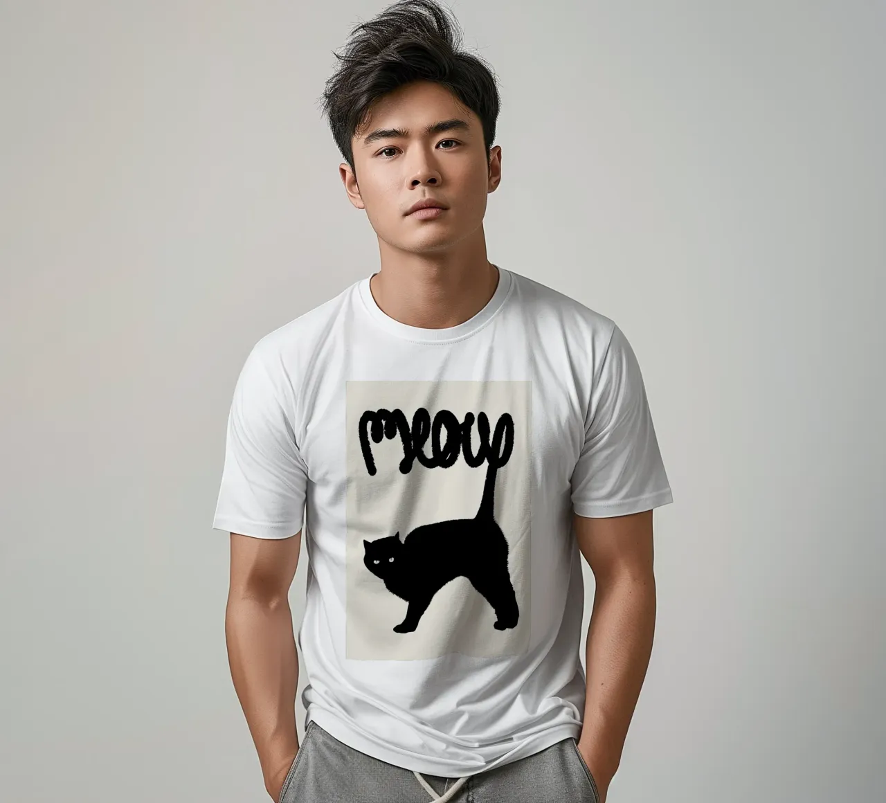 Meow t-shirt da Florent Bodart