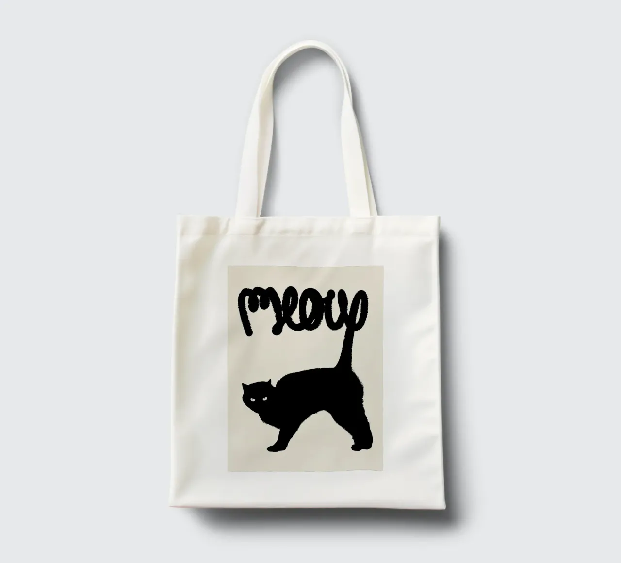 Meow borsa in juta da Florent Bodart