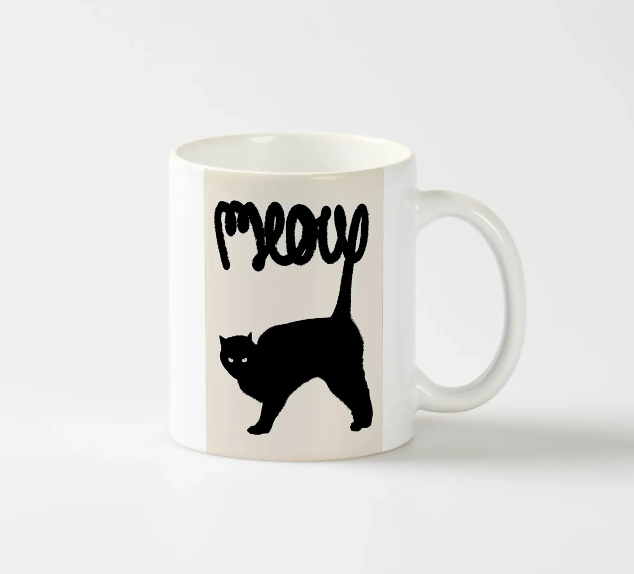 Meow tazza in ceramica da Florent Bodart