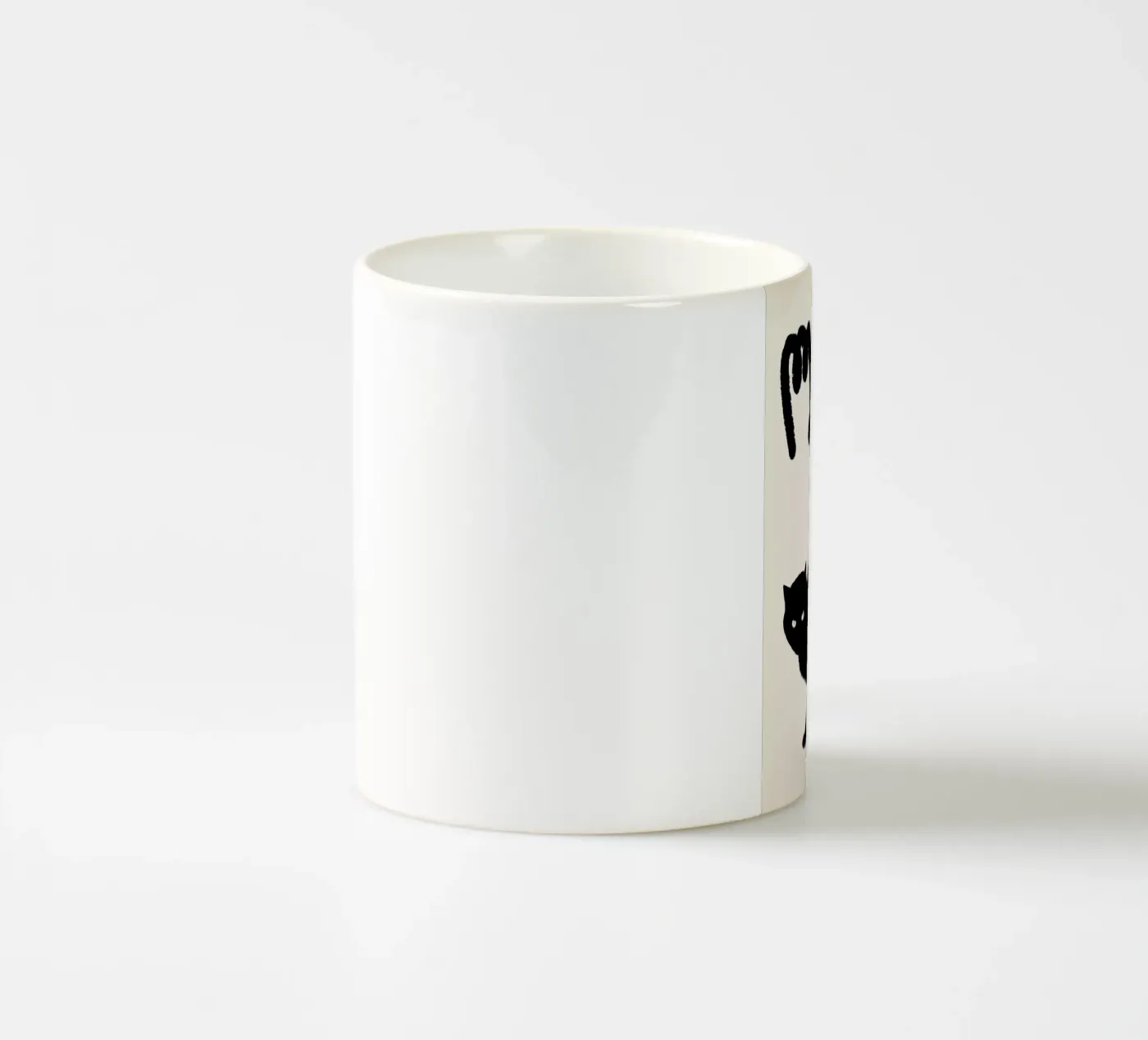 Meow ceramic mug by Florent Bodart