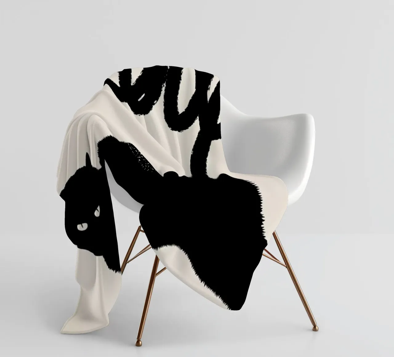 Meow coperta in pile da Florent Bodart