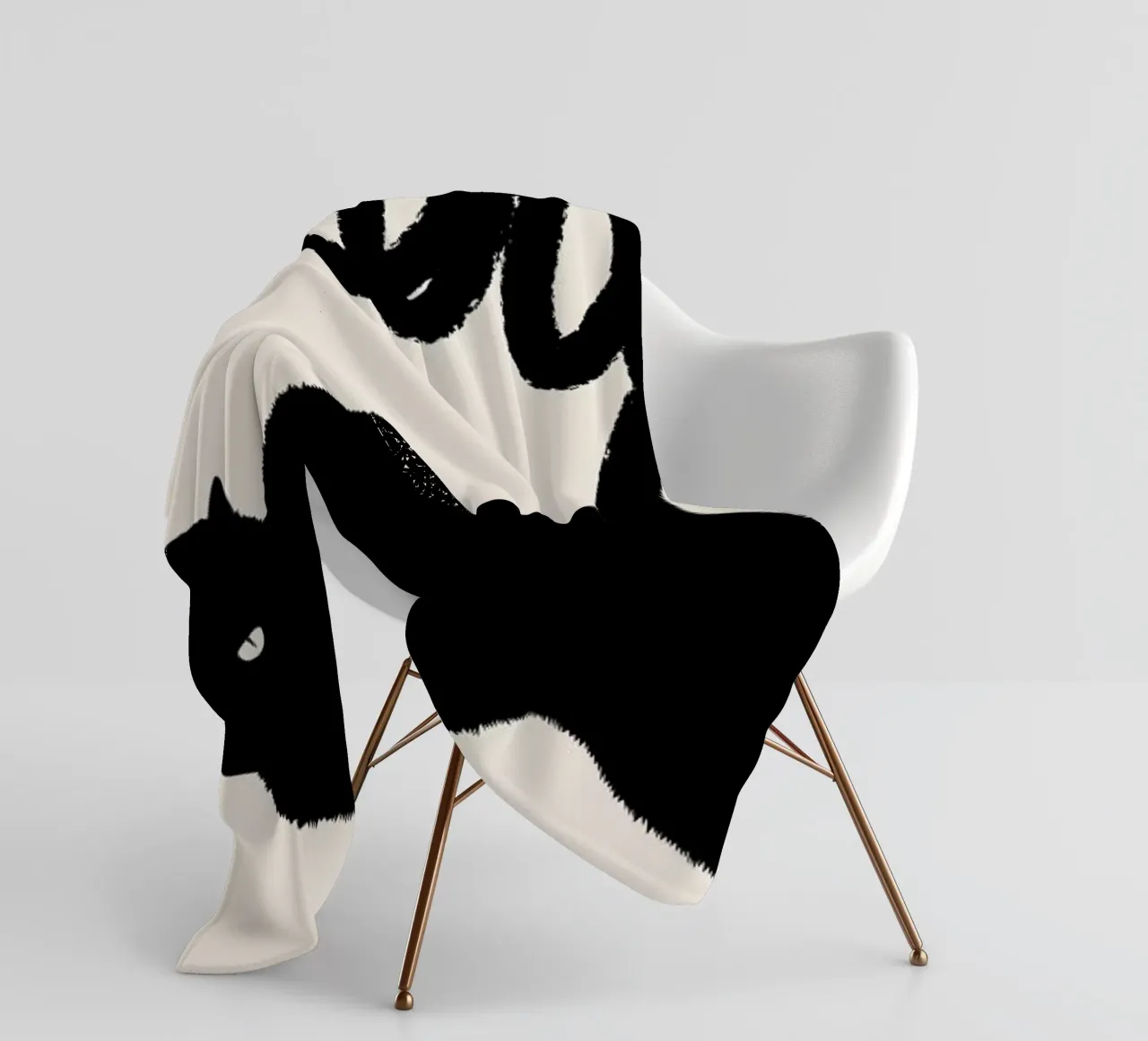 Meow coperta in pile da Florent Bodart