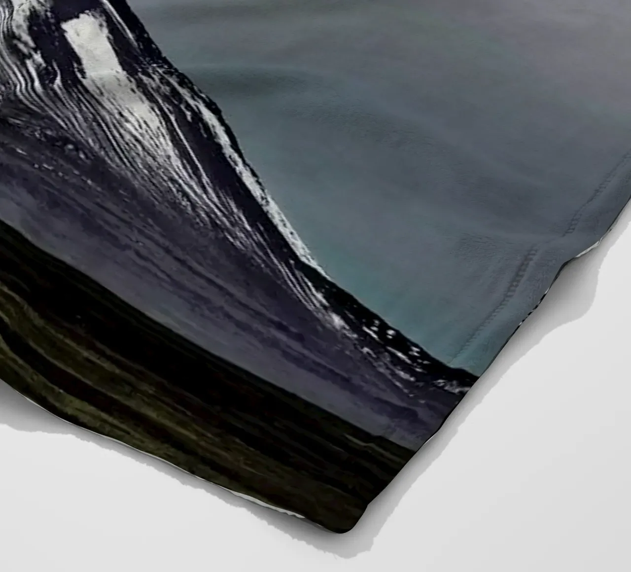 Standing strong fleece blanket by Nur Mut