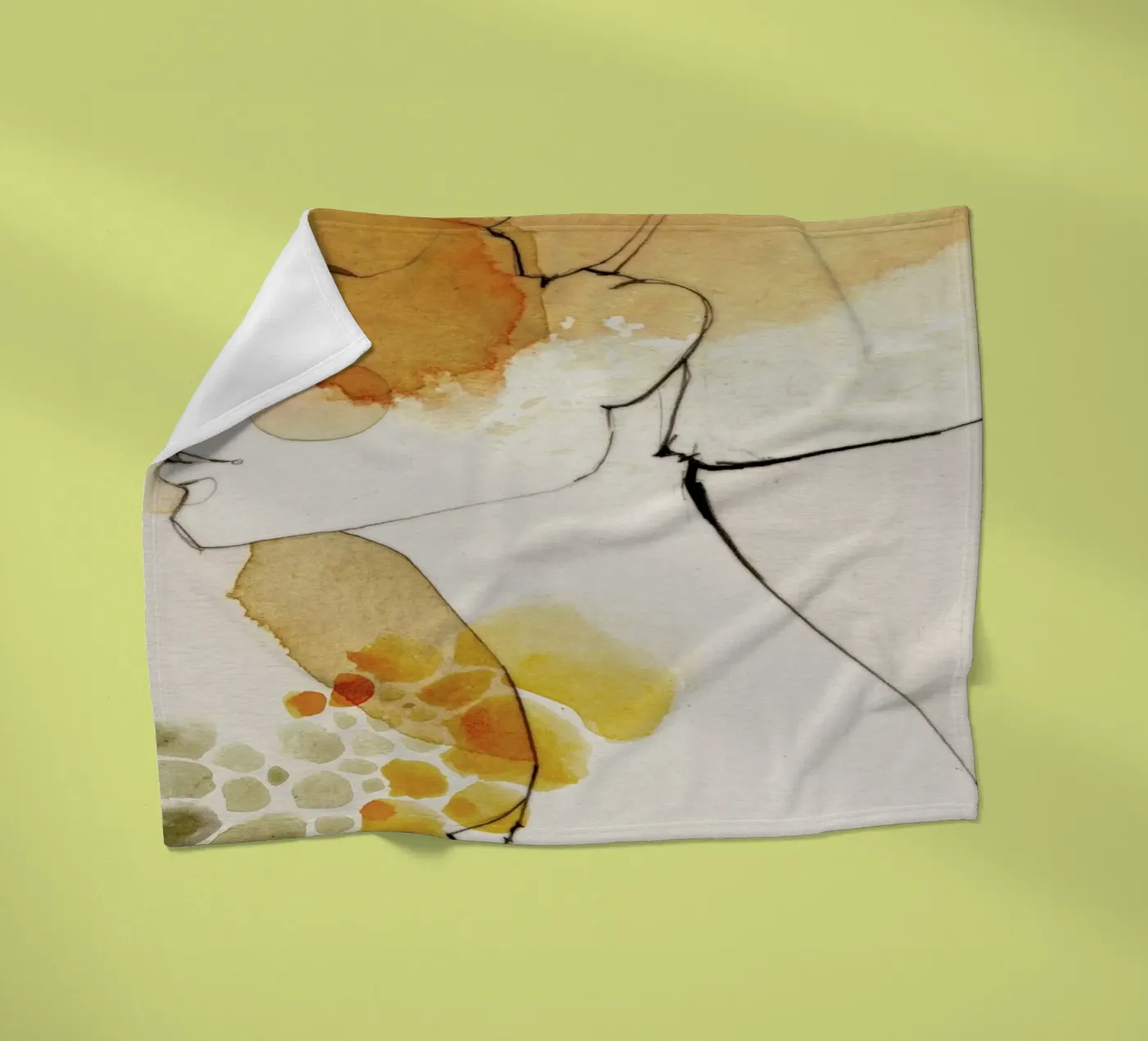 Elle fleecedeken van Ekaterina Koroleva