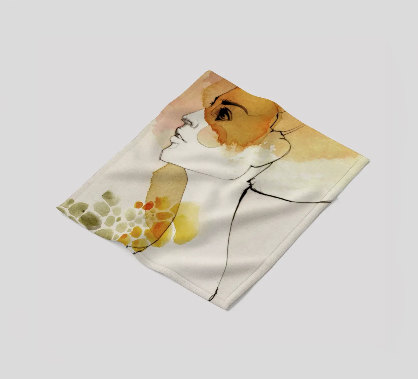 Elle fleecedeken van Ekaterina Koroleva