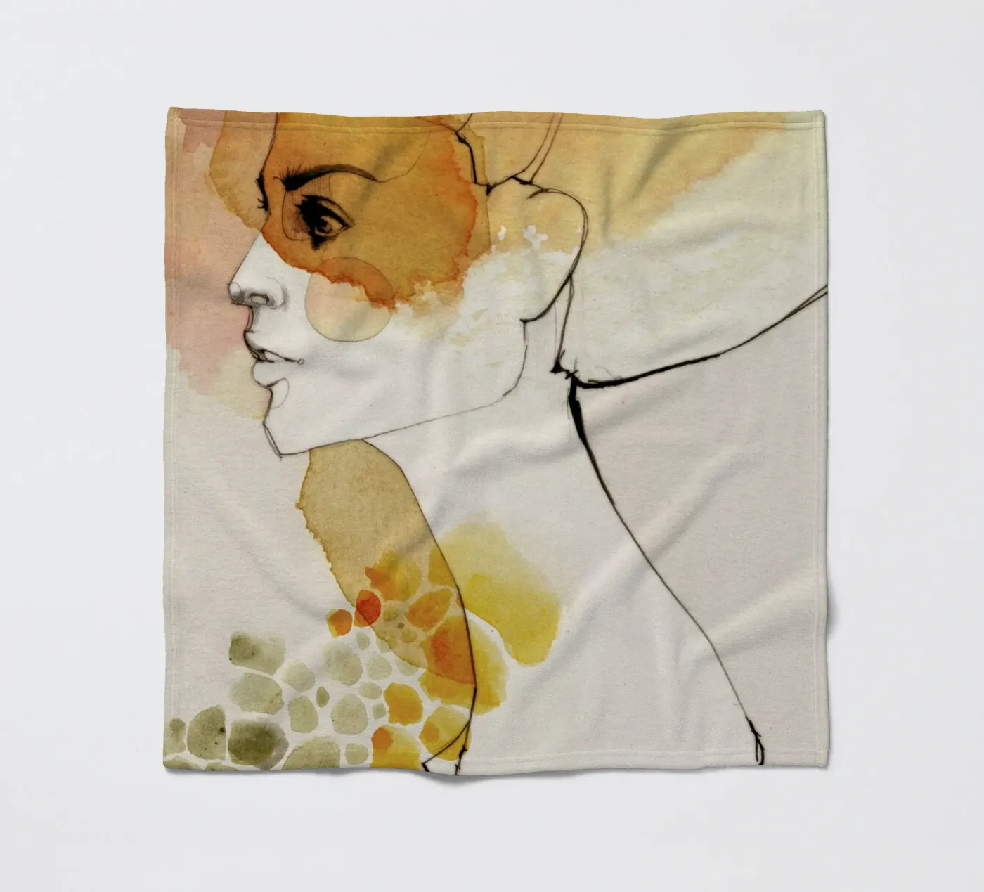 Elle fleecedeken van Ekaterina Koroleva