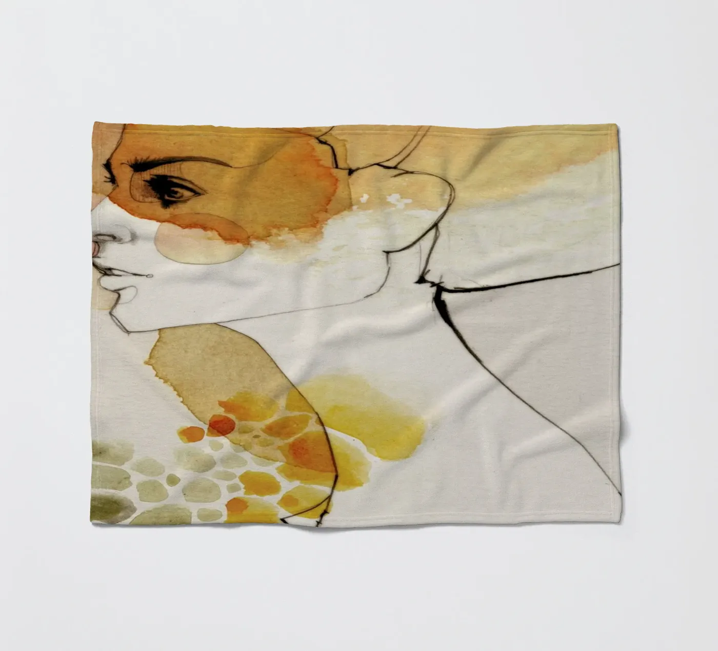 Elle fleecedeken van Ekaterina Koroleva