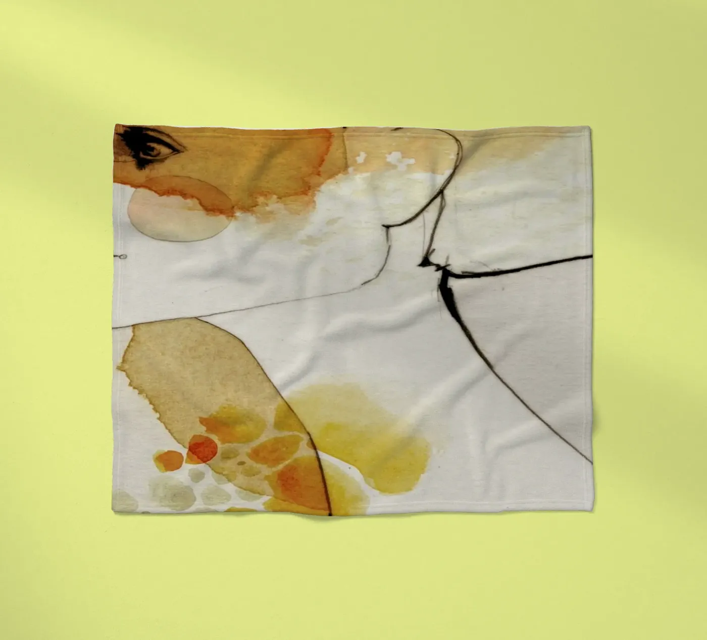 Elle fleecedeken van Ekaterina Koroleva