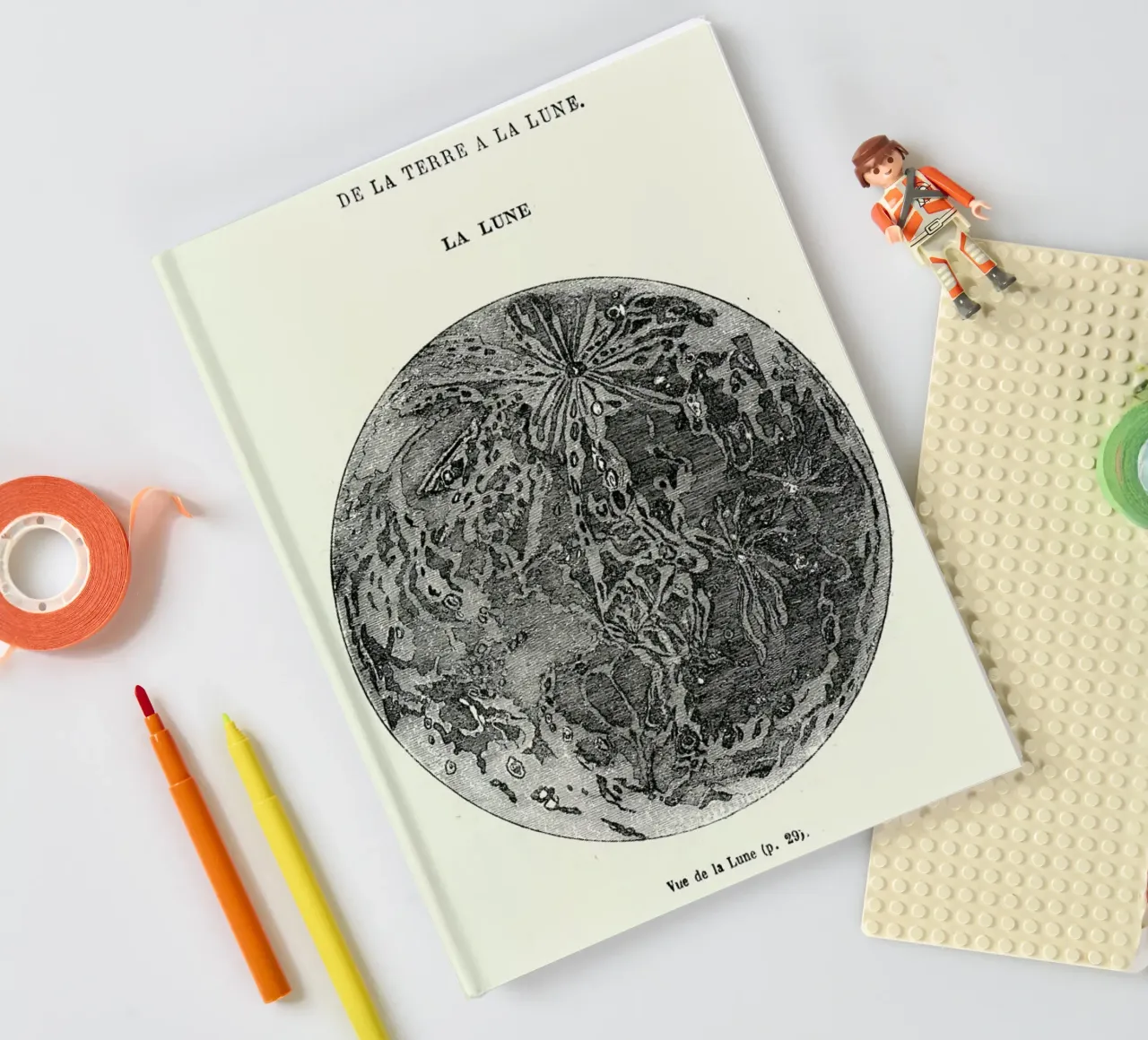 La Lune notebook by Flora & Fauna