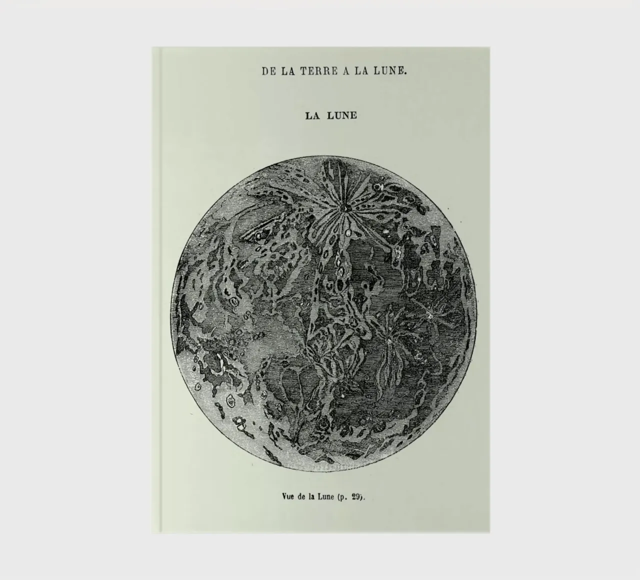 La Lune notebook by Flora & Fauna