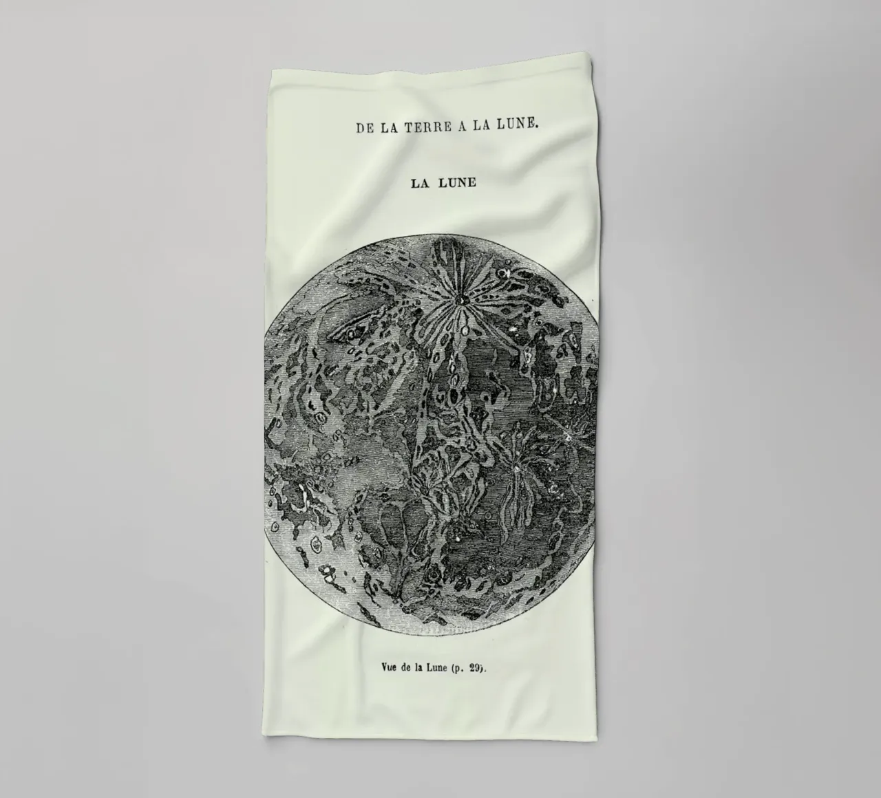La Lune asciugamano da bagno da Flora & Fauna