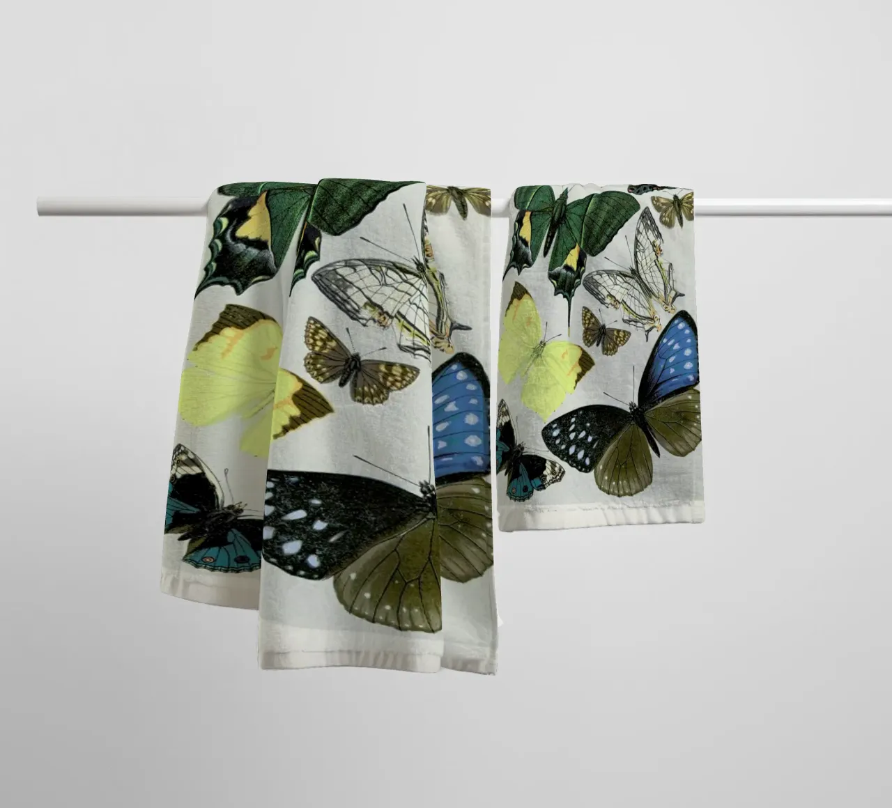 Butterflies asciugamano da bagno da Flora & Fauna