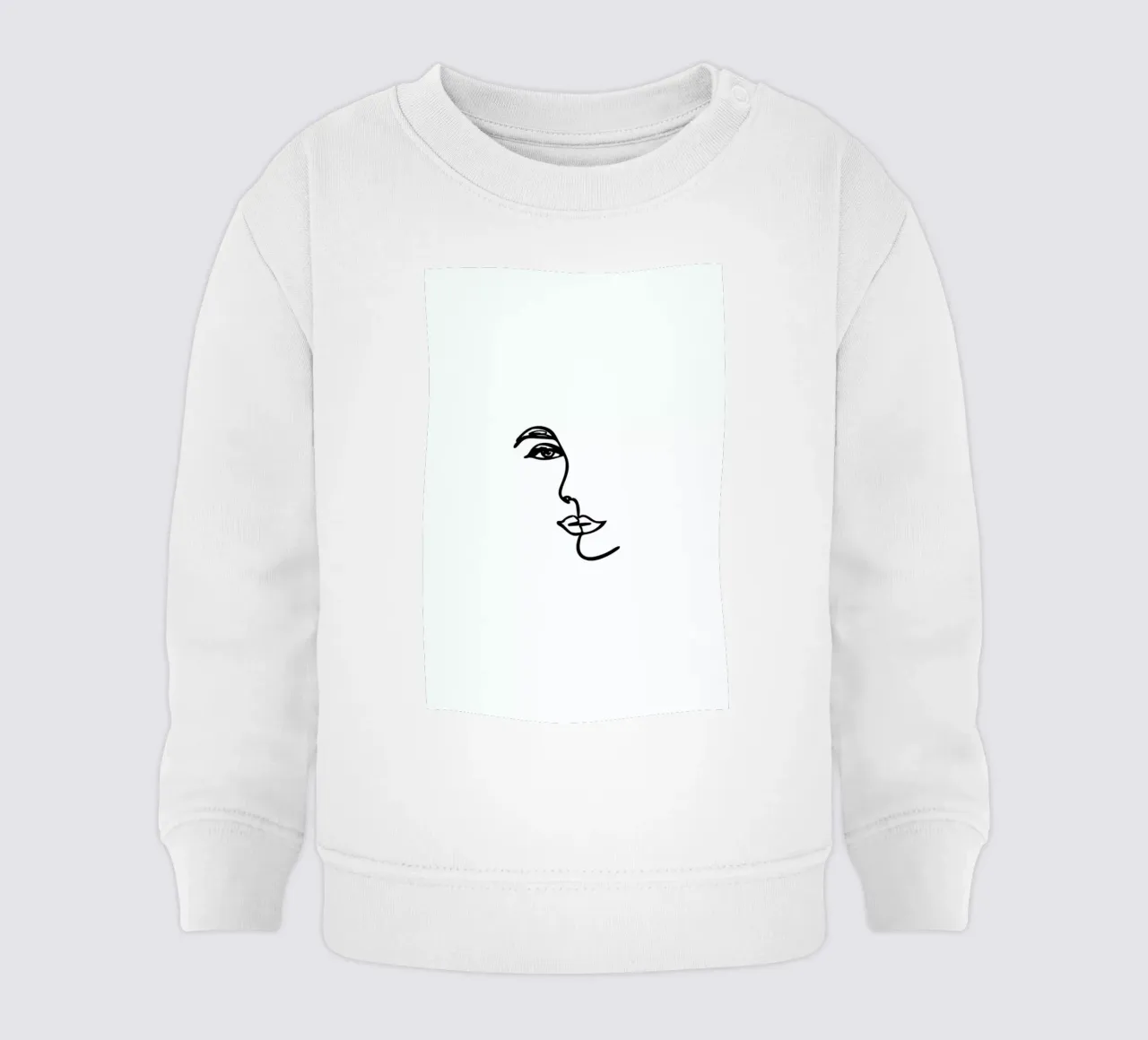 Mirrored felpa neonato da Pure