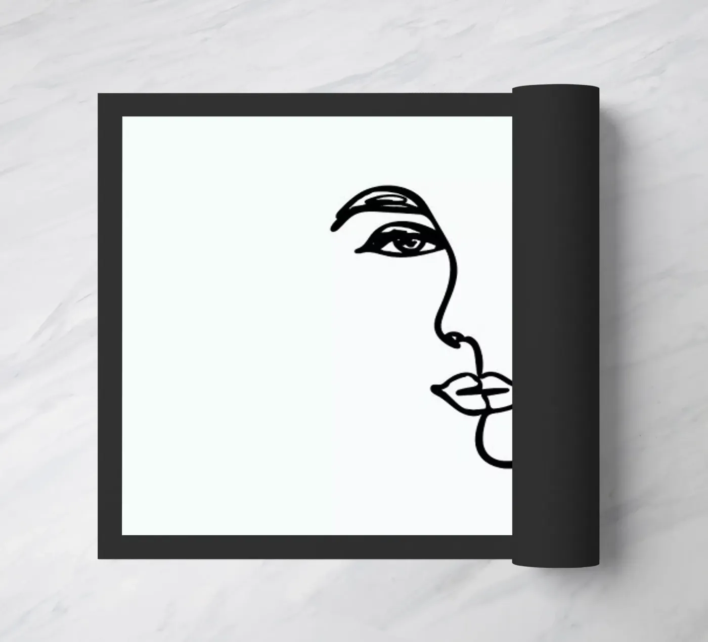 Mirrored doormat by Pure