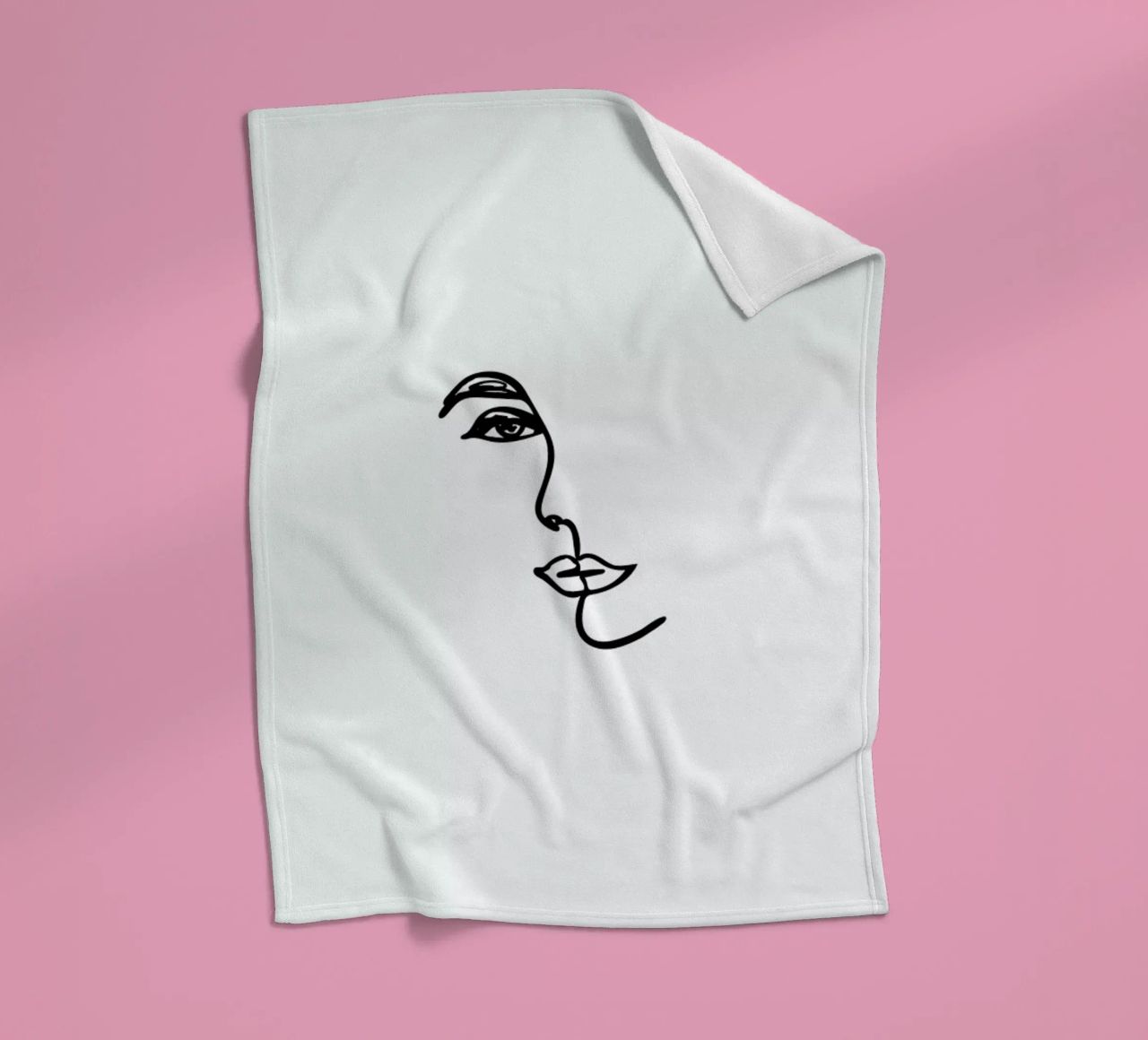 Mirrored coperta in pile da Pure