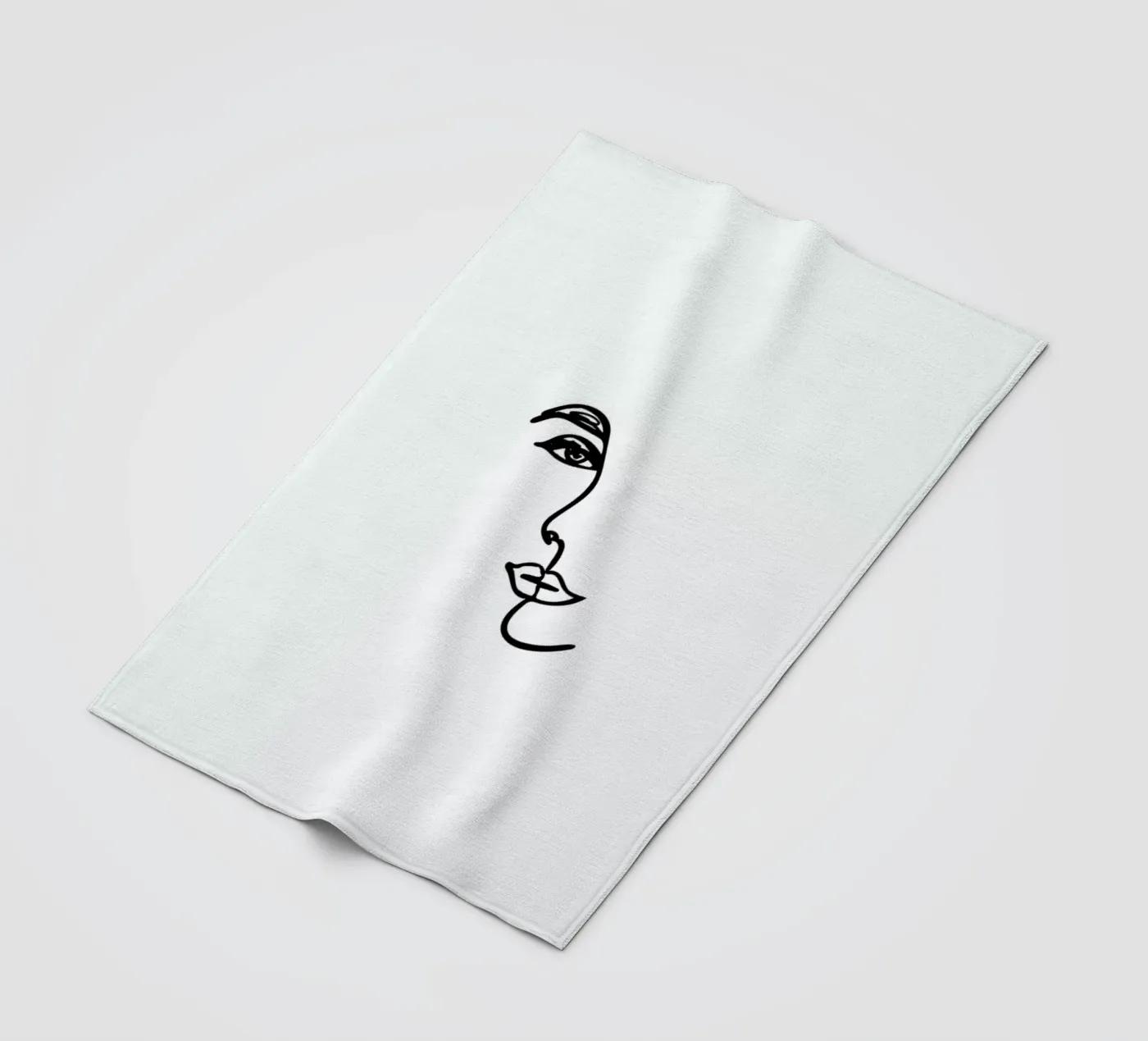 Mirrored Fleecedecke von Pure