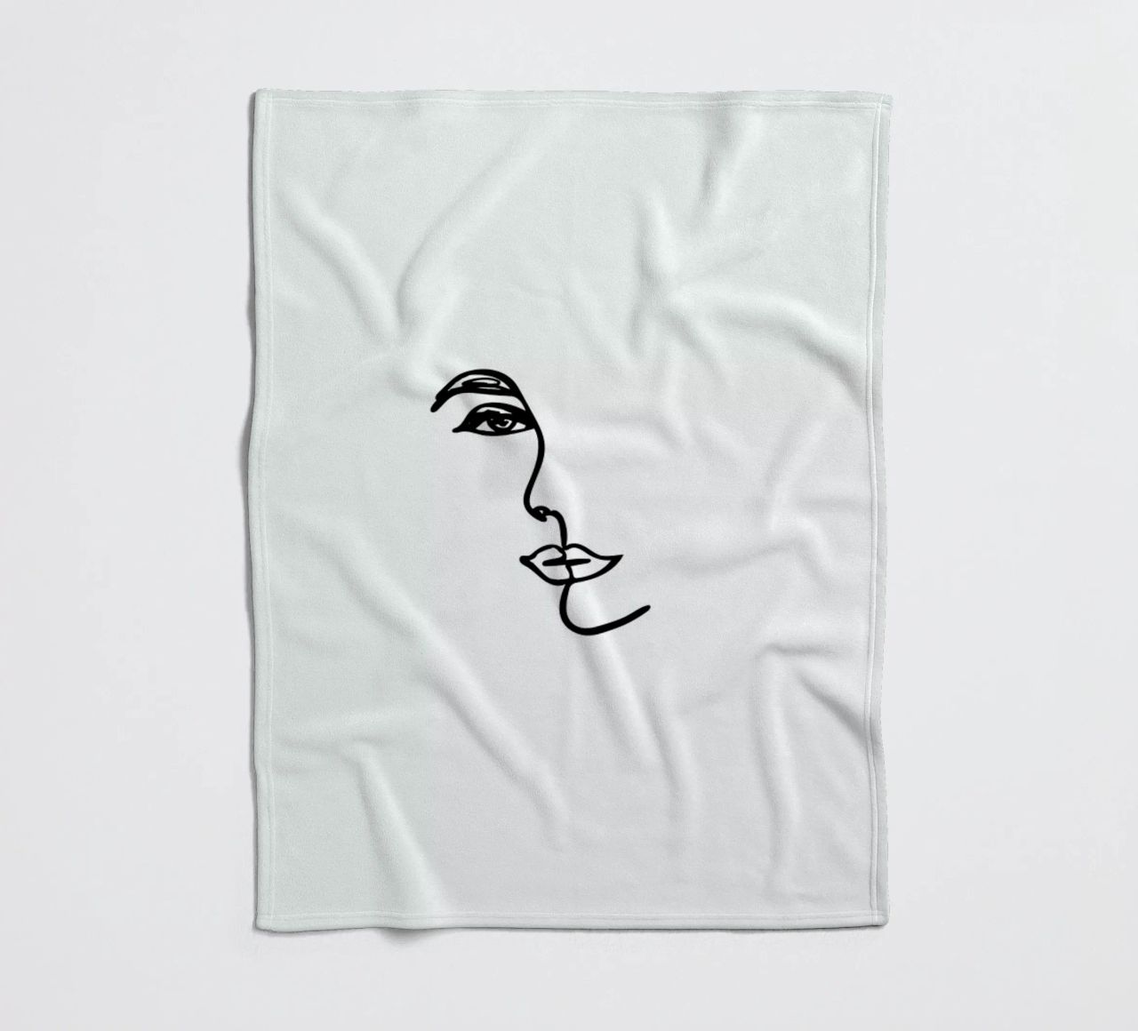 Mirrored coperta in pile da Pure