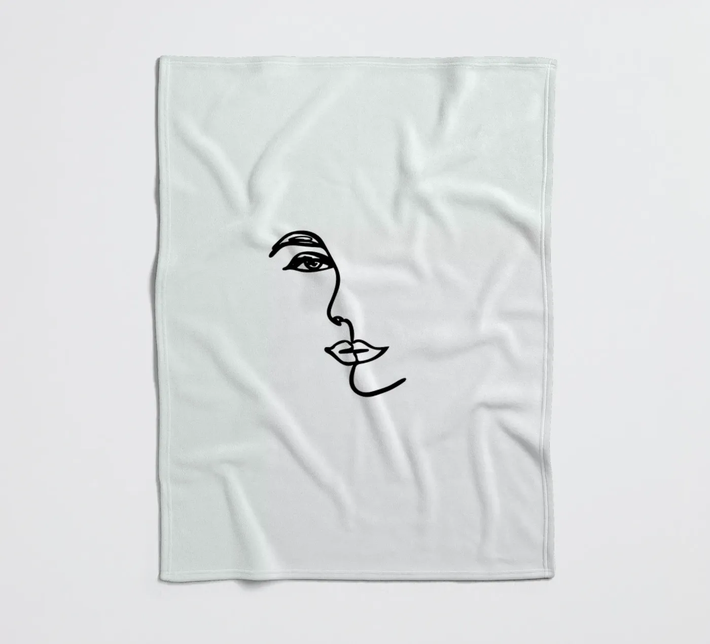 Mirrored Fleecedecke von Pure