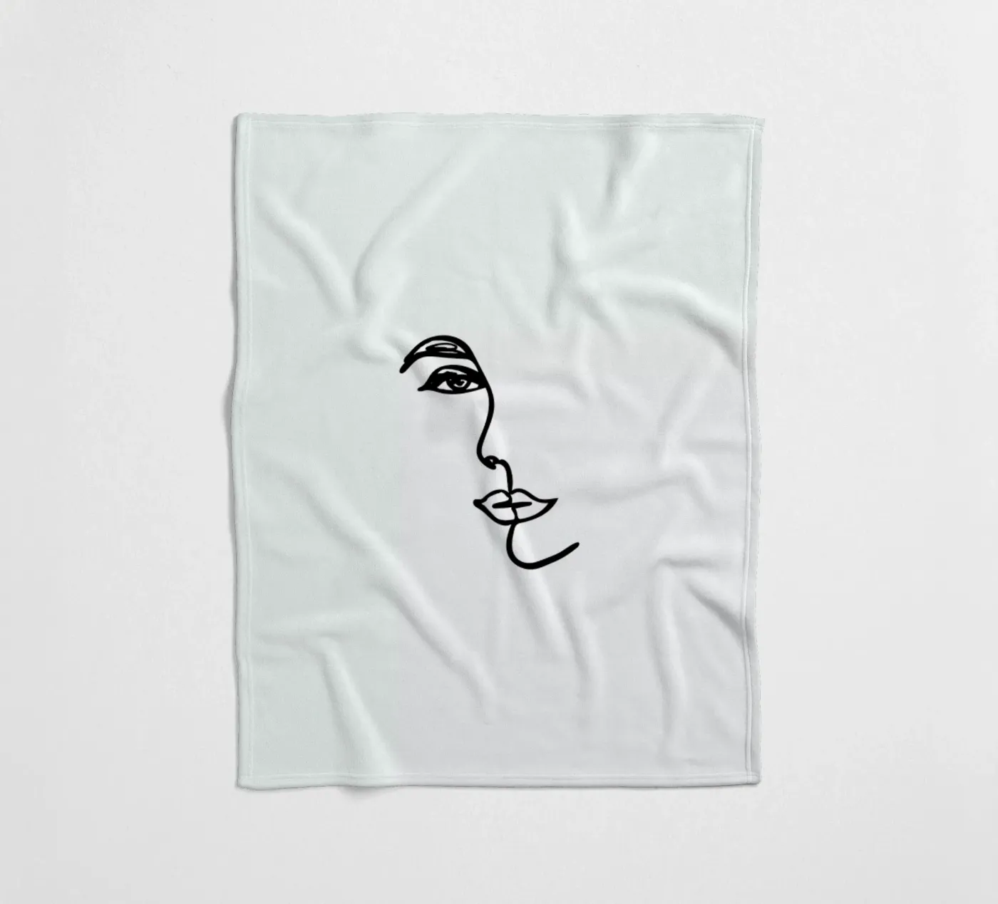 Mirrored Fleecedecke von Pure