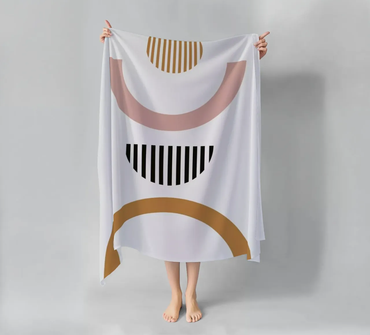Chrysanthe beach towel by Charlotte Winter