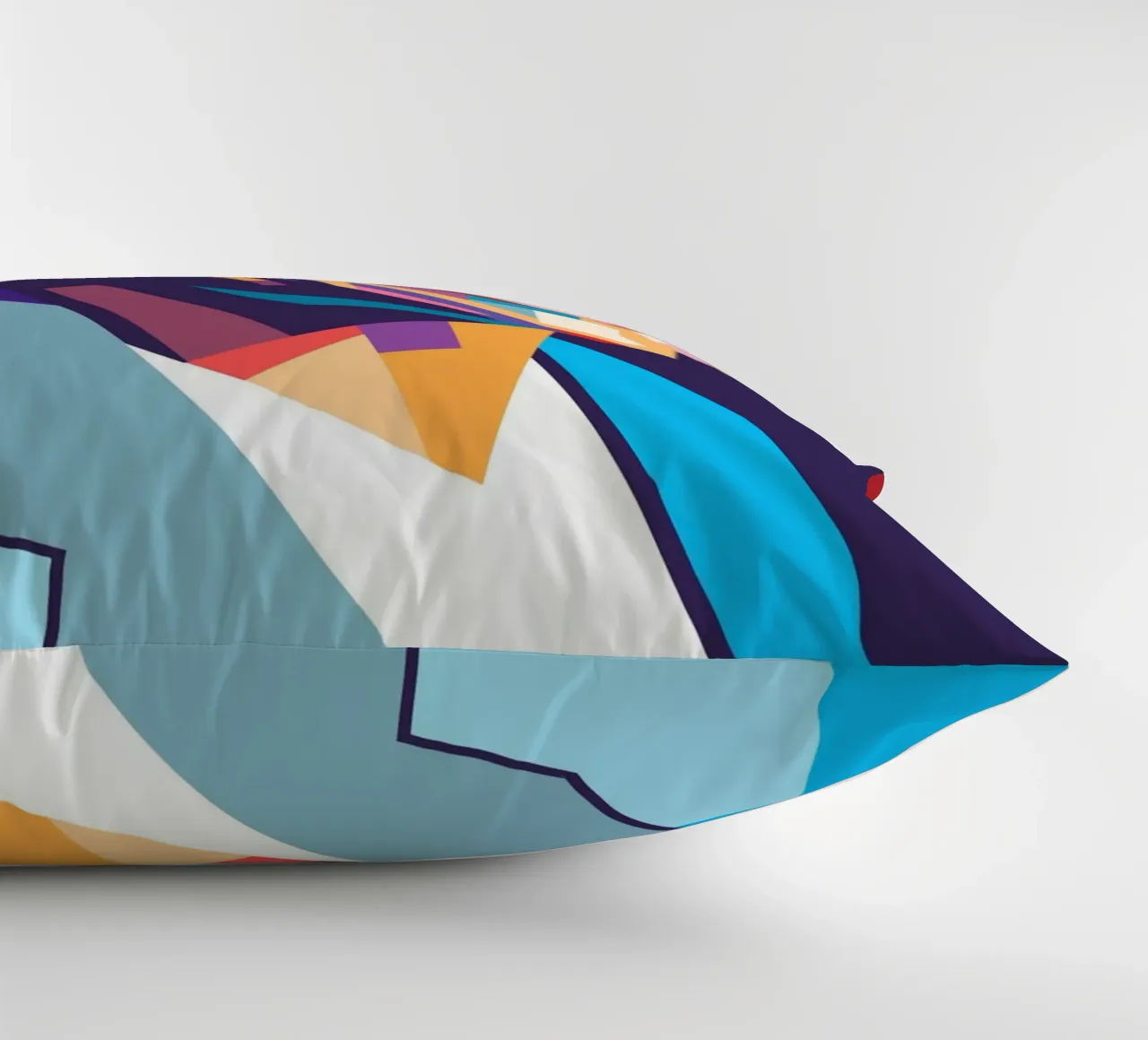 Ritratto pop art di Dwayne The Rock Johnson cuscino da Hantamrata