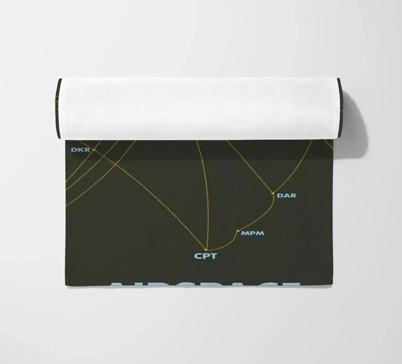 Airspace Map Dark telo mare da Marc Schulthess