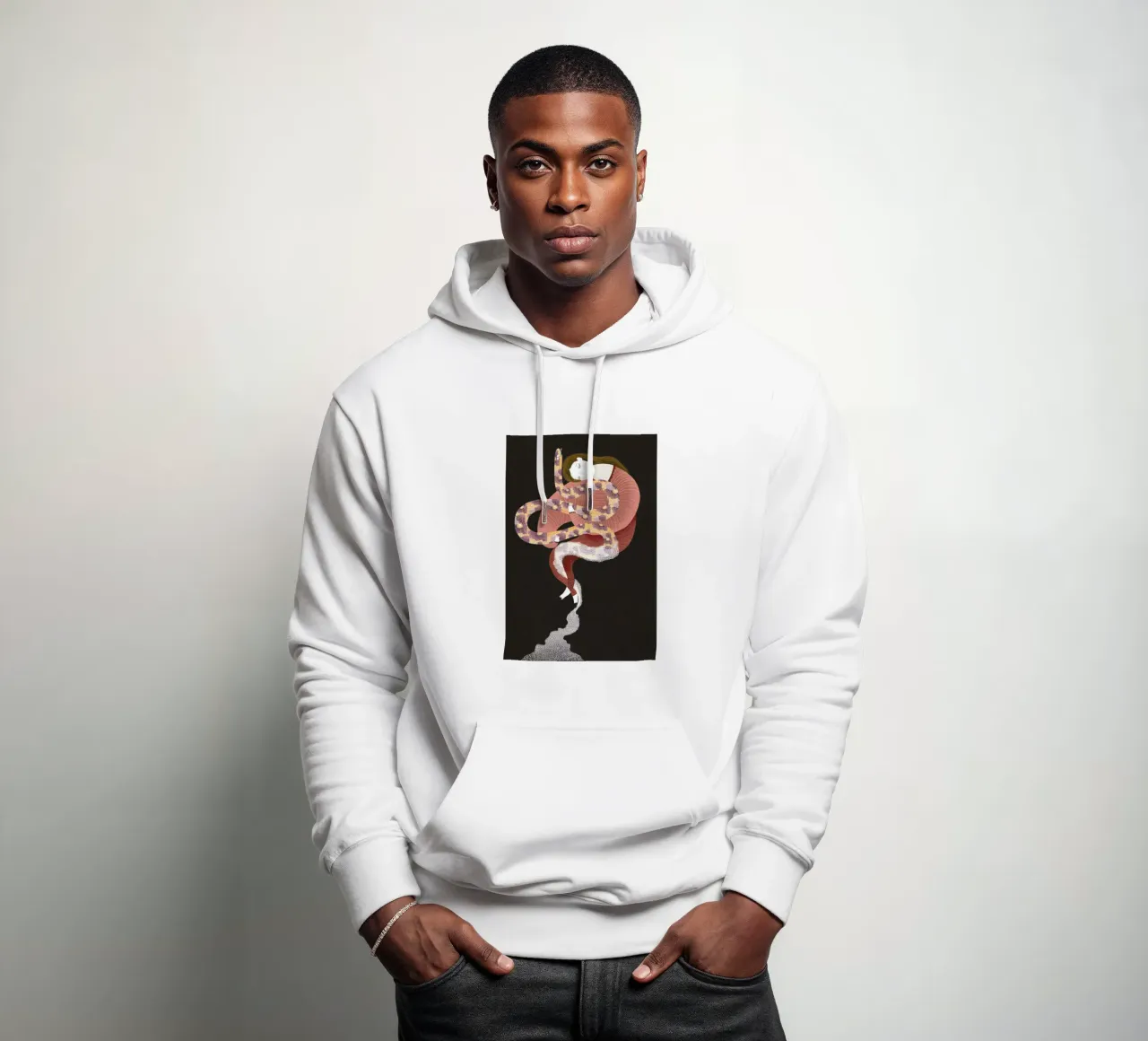 Reinvent Yourself felpa con cappuccio da Amalia Restrepo