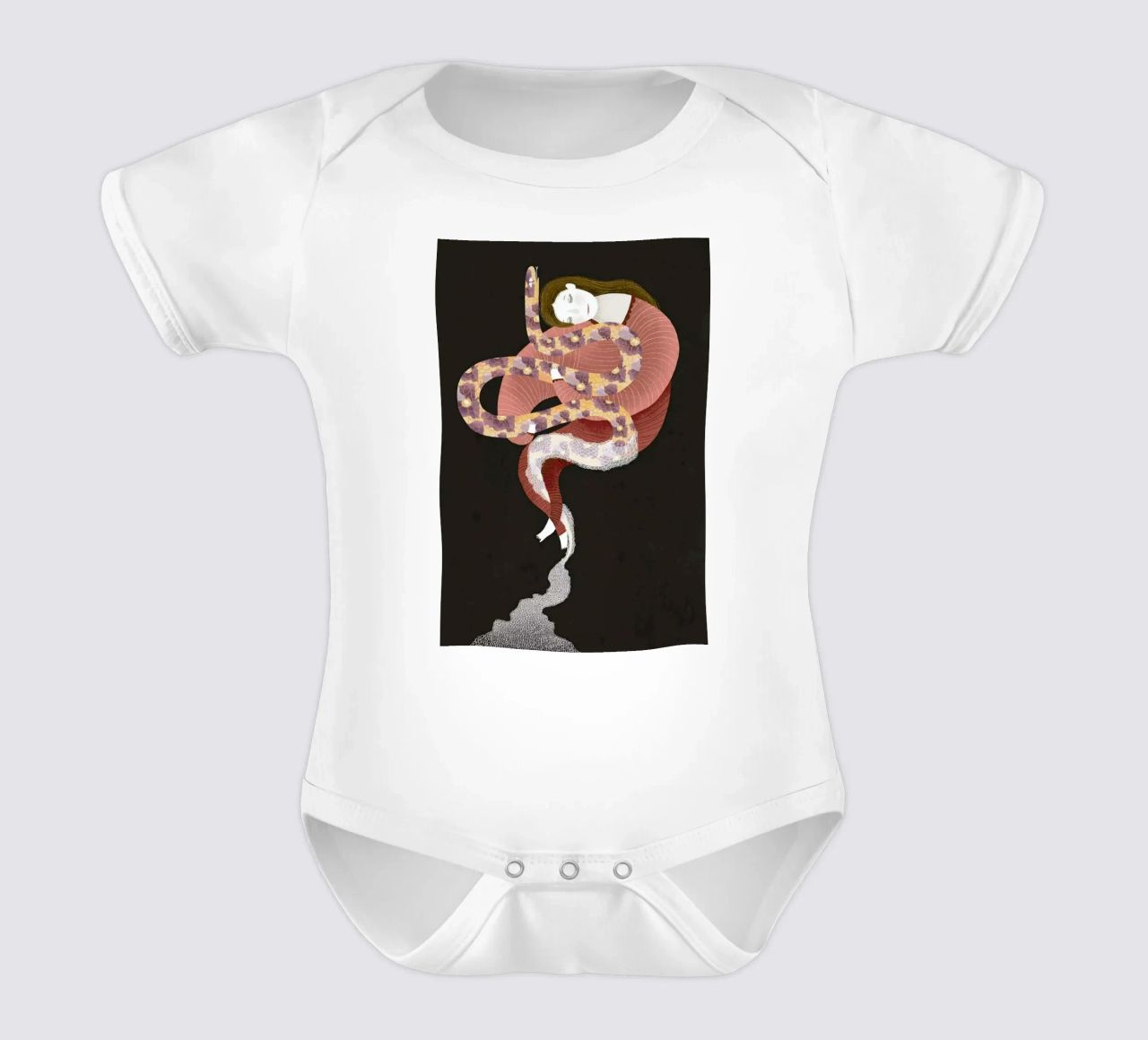 Reinvent Yourself body neonato maniche corte da Amalia Restrepo