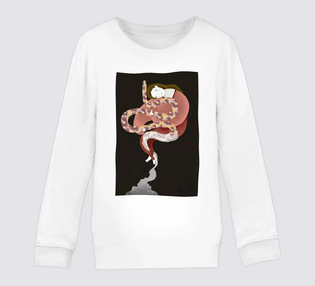 Reinvent Yourself kids sweatshirt by Amalia Restrepo
