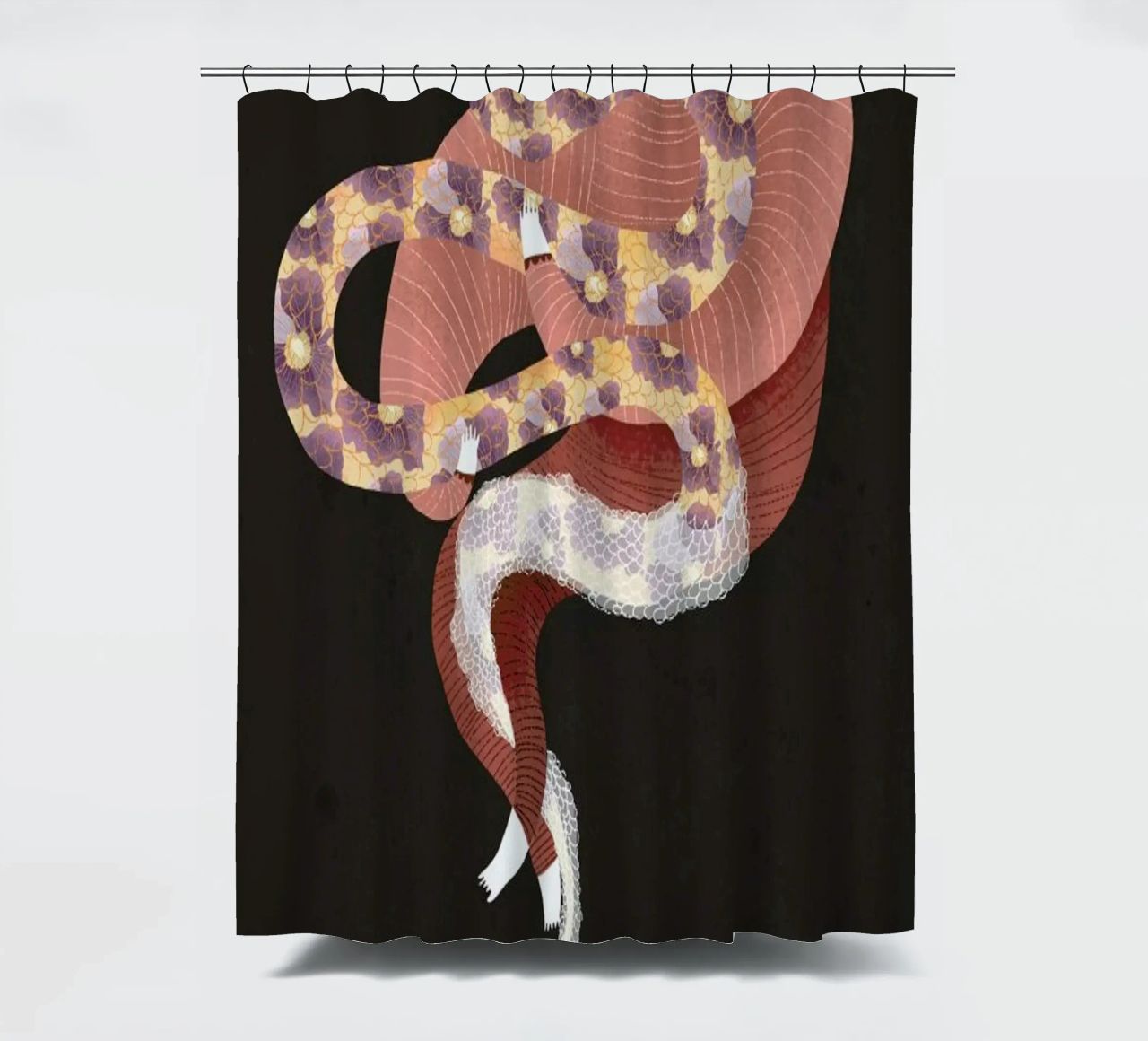 Reinvent Yourself tenda da doccia da Amalia Restrepo