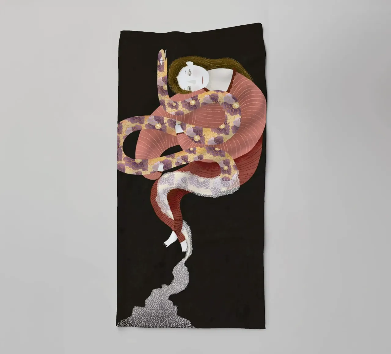 Reinvent Yourself asciugamano da bagno da Amalia Restrepo