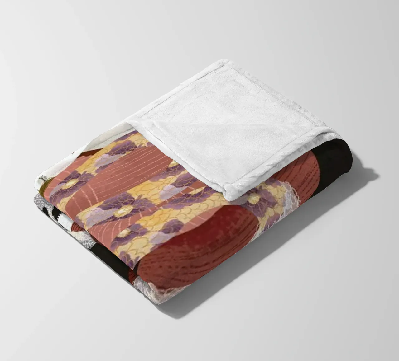 Reinvent Yourself fleece blanket by Amalia Restrepo