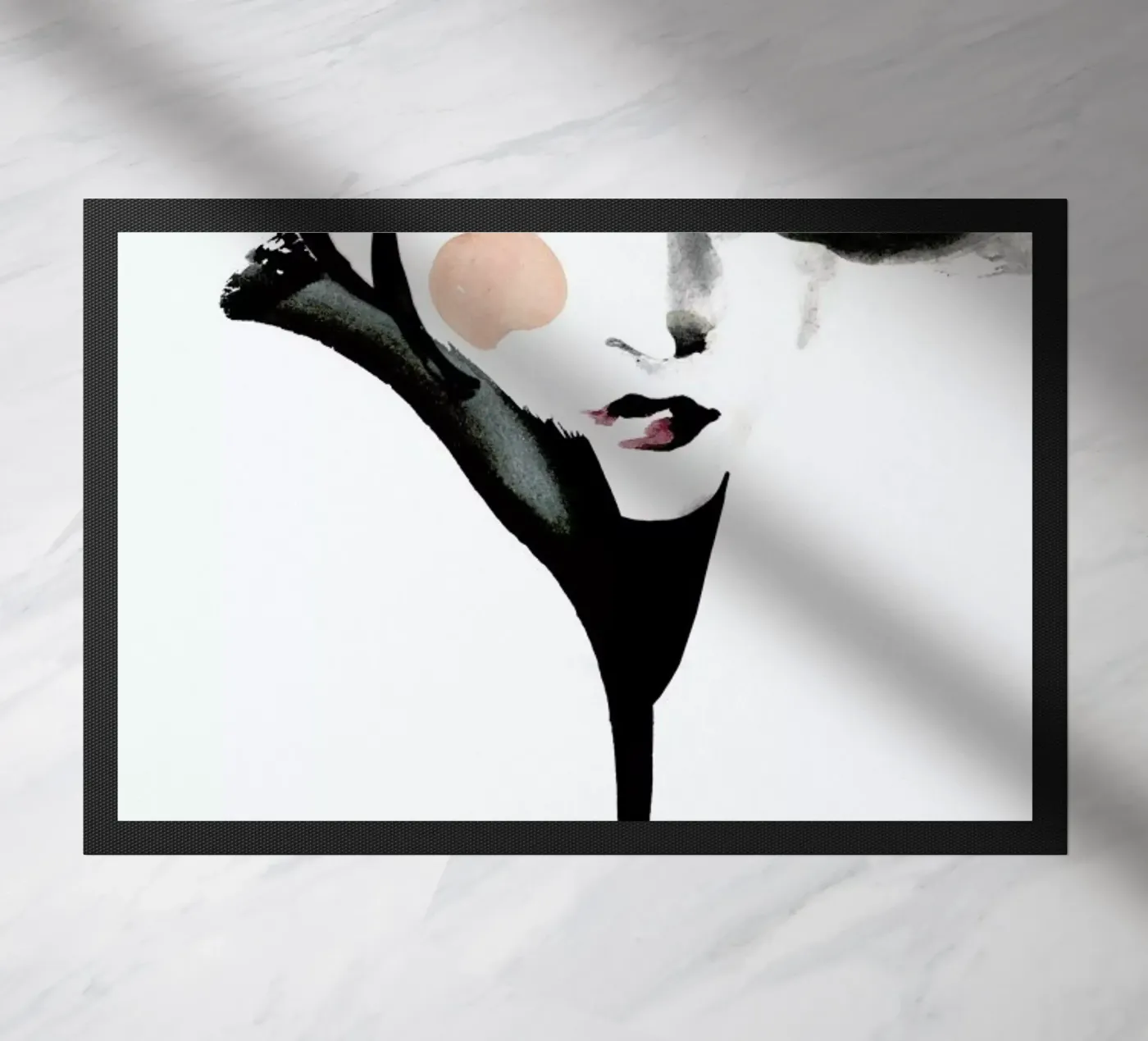 Winterliese doormat by Ekaterina Koroleva