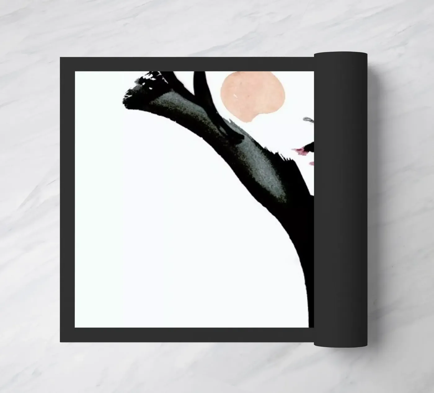 Winterliese doormat by Ekaterina Koroleva