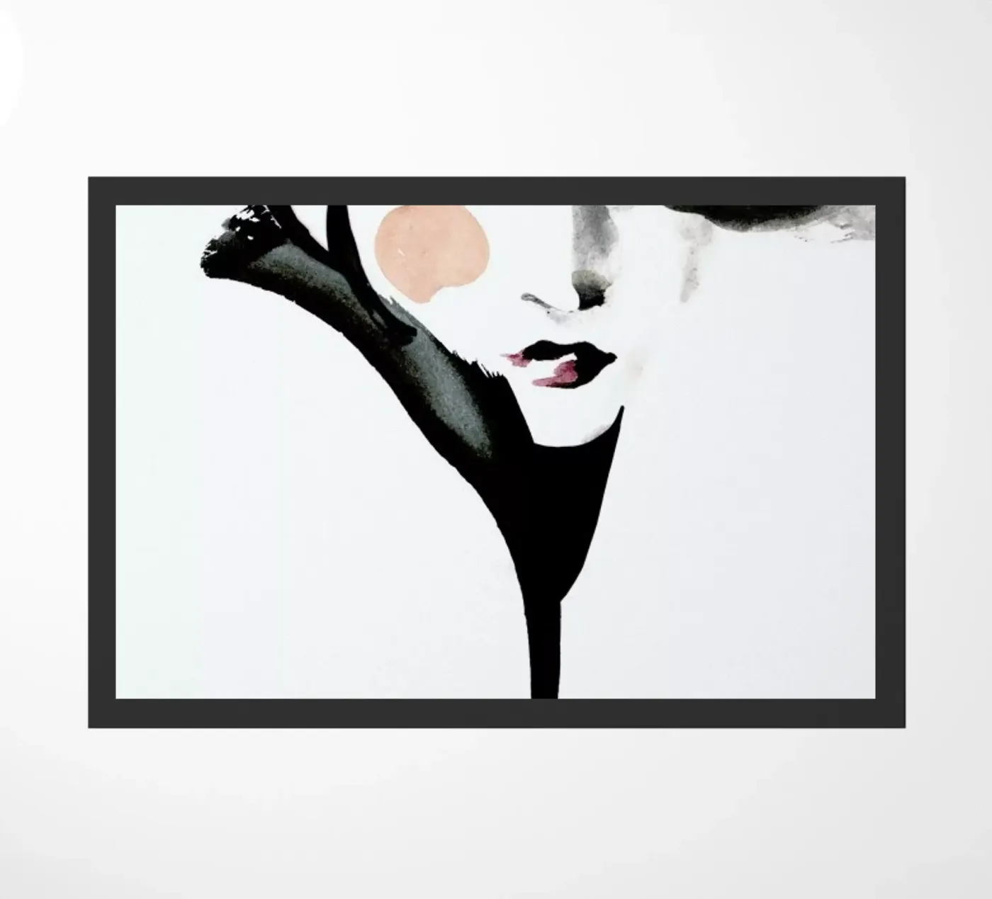 Winterliese doormat by Ekaterina Koroleva