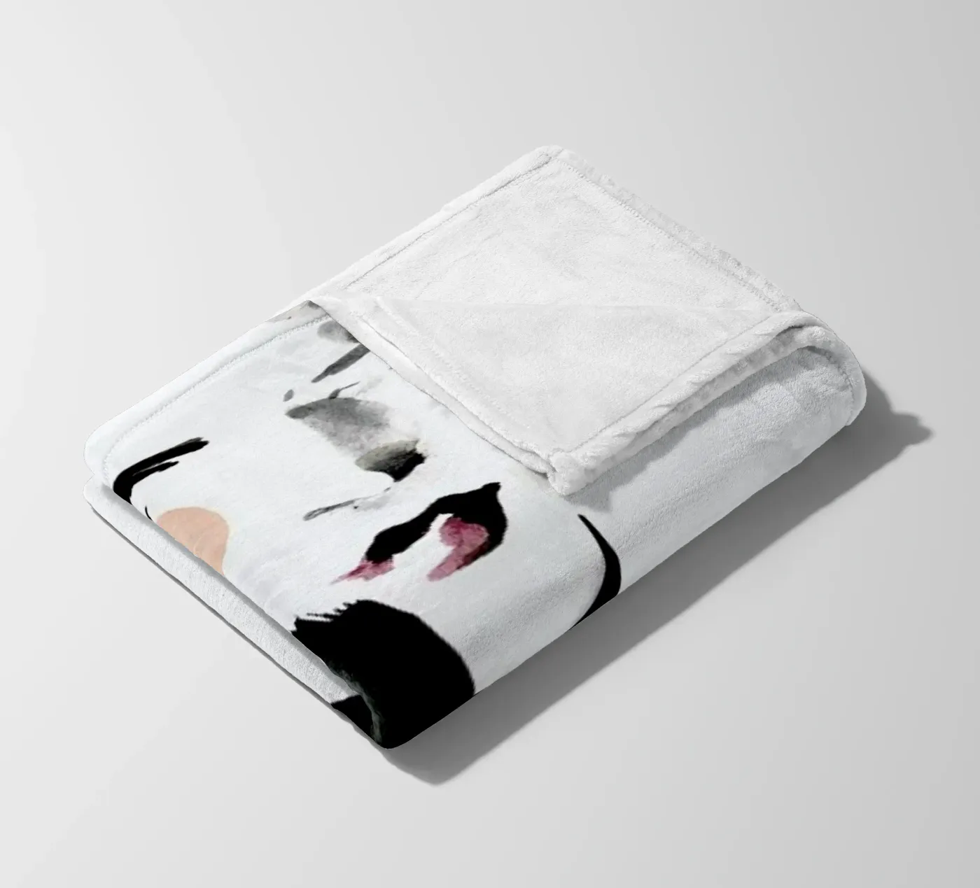 Winterliese Fleecedecke von Ekaterina Koroleva