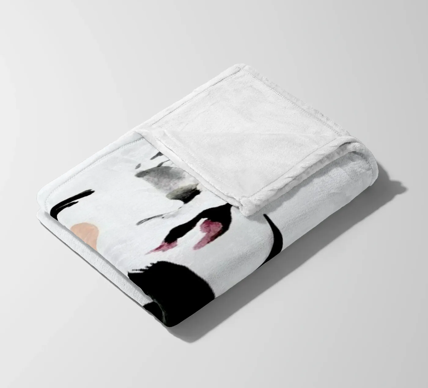 Winterliese Fleecedecke von Ekaterina Koroleva