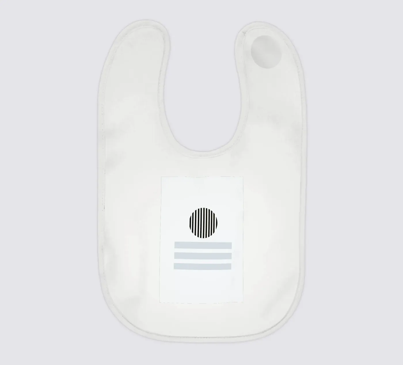 Eleni baby bib by Charlotte Winter