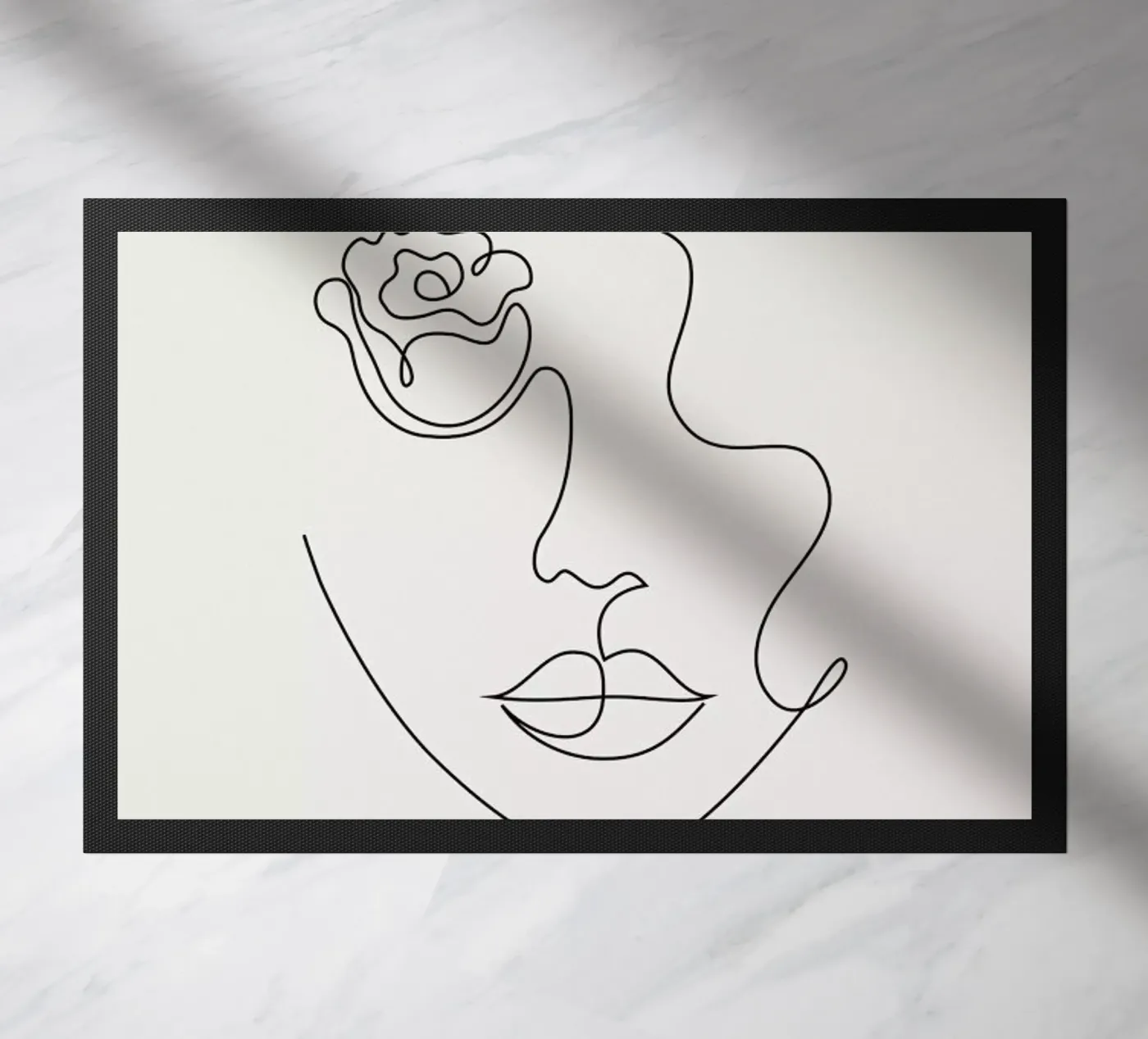 Petal doormat by Pure