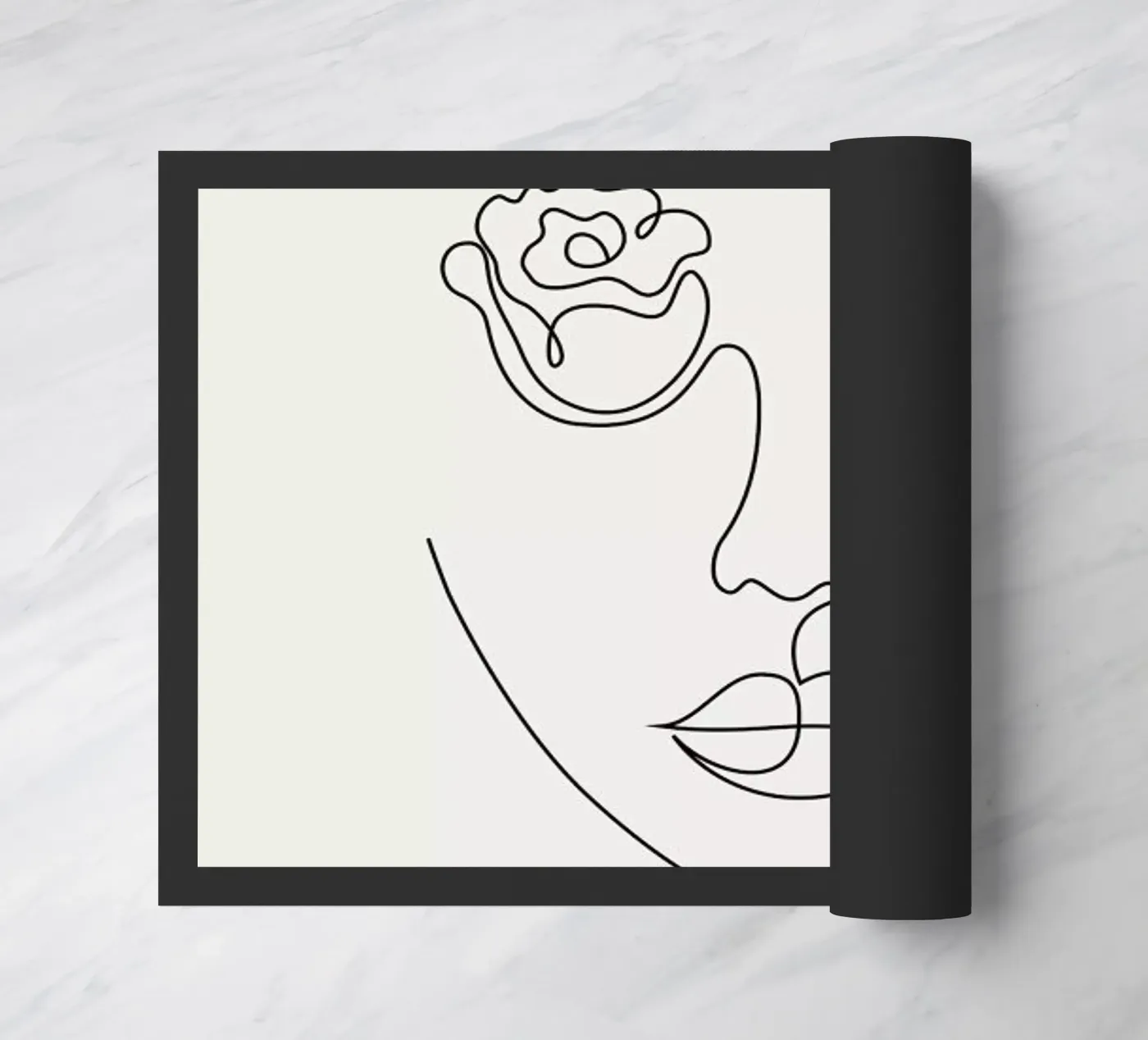 Petal doormat by Pure