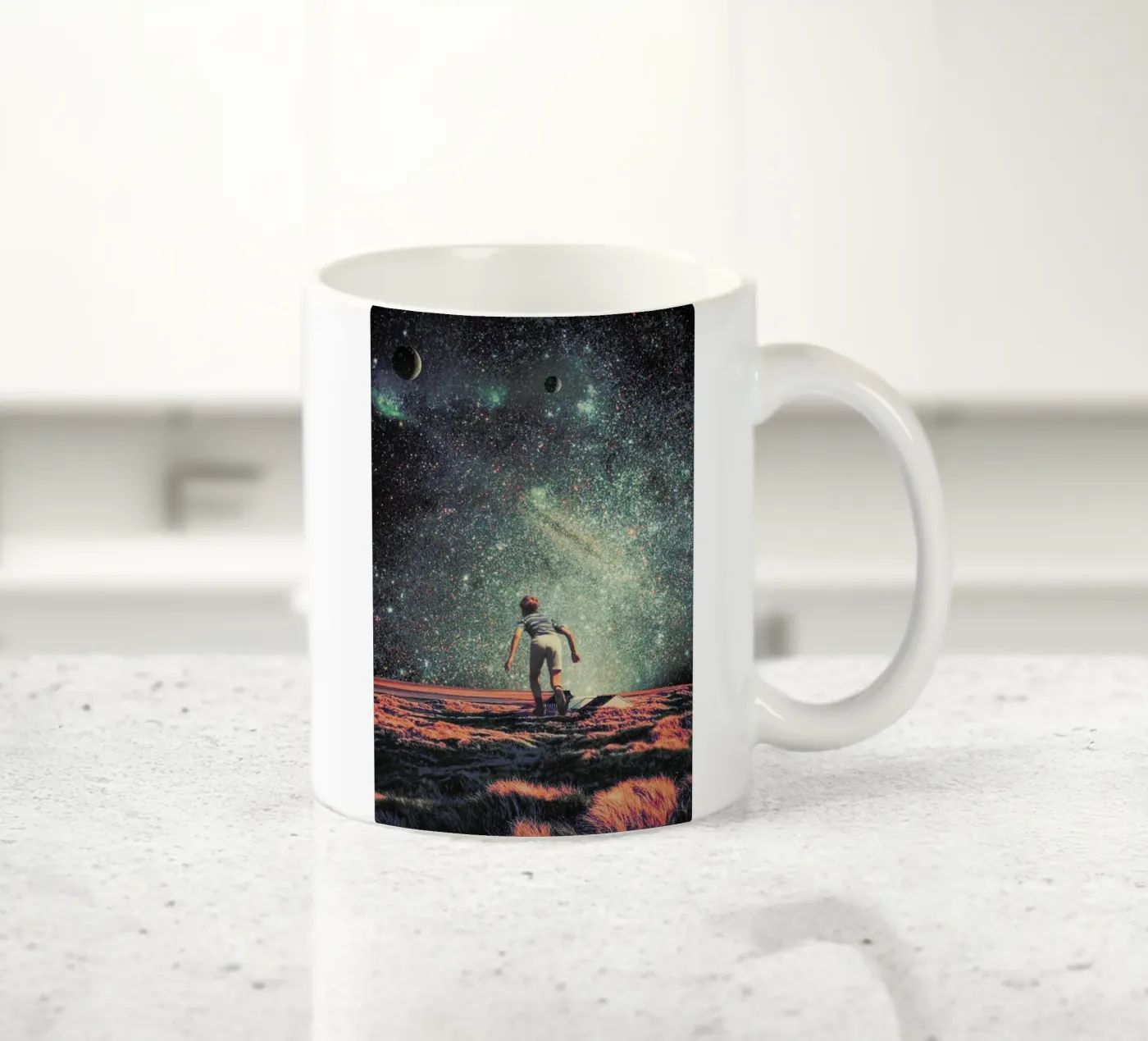 Nostalgia ceramic mug by Frank Moth