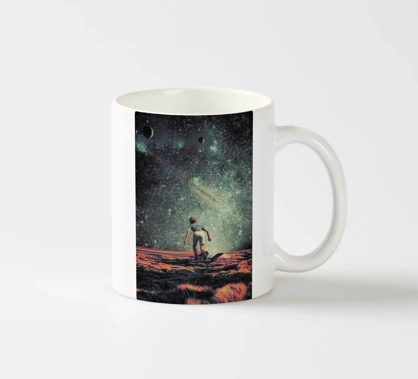 Nostalgia ceramic mug by Frank Moth