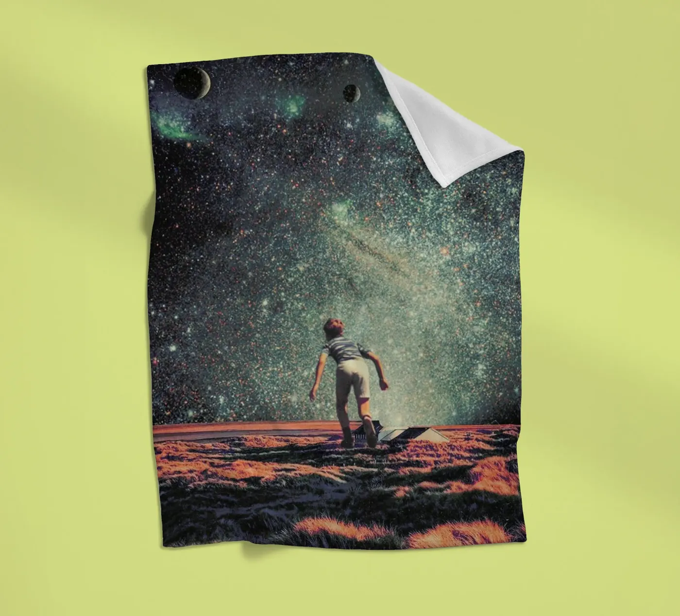 Nostalgia Fleecedecke von Frank Moth