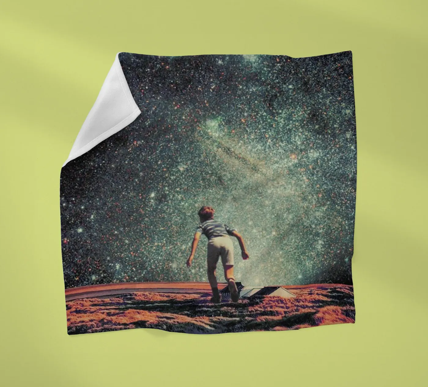 Nostalgia Fleecedecke von Frank Moth