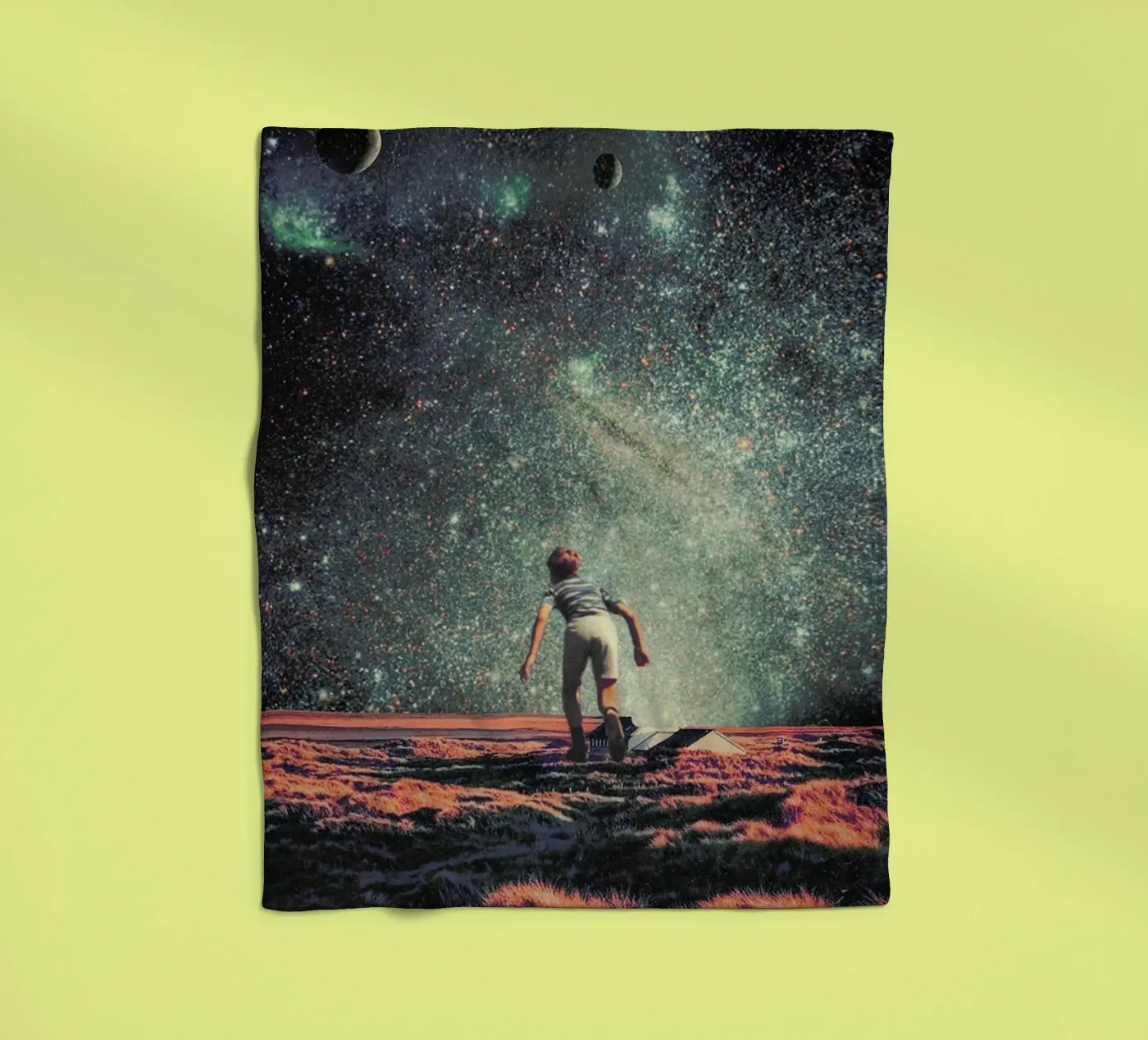 Nostalgia Fleecedecke von Frank Moth