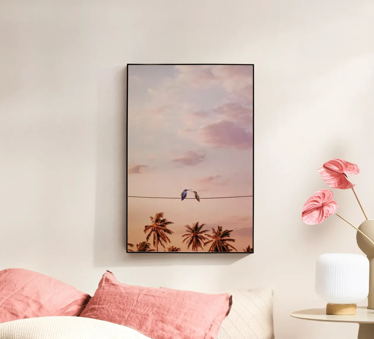 Hummingbirds plexiglass da Jonas Loose